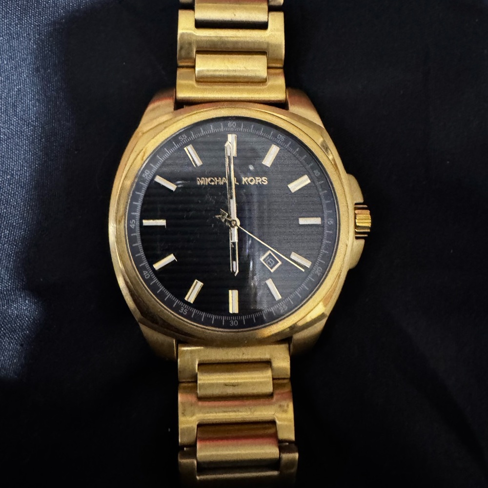 Michael Kors Men's Watch in Gold and Black